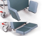 AIR COMFORT CHAIR  FOOT PLATES PRINCESS/DELUXE